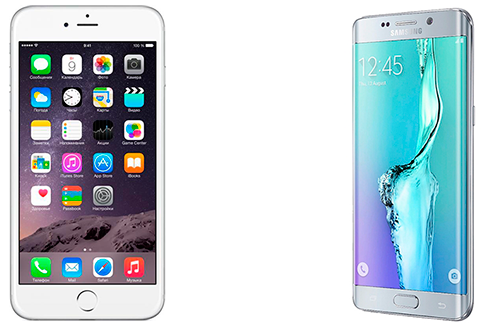 iPhone 6 Plus vs Samsung Galaxy S6 edge