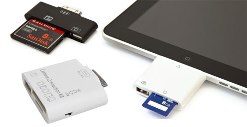 Картридер для iPad. Обзор аксессуаров для планшетных компьютеров